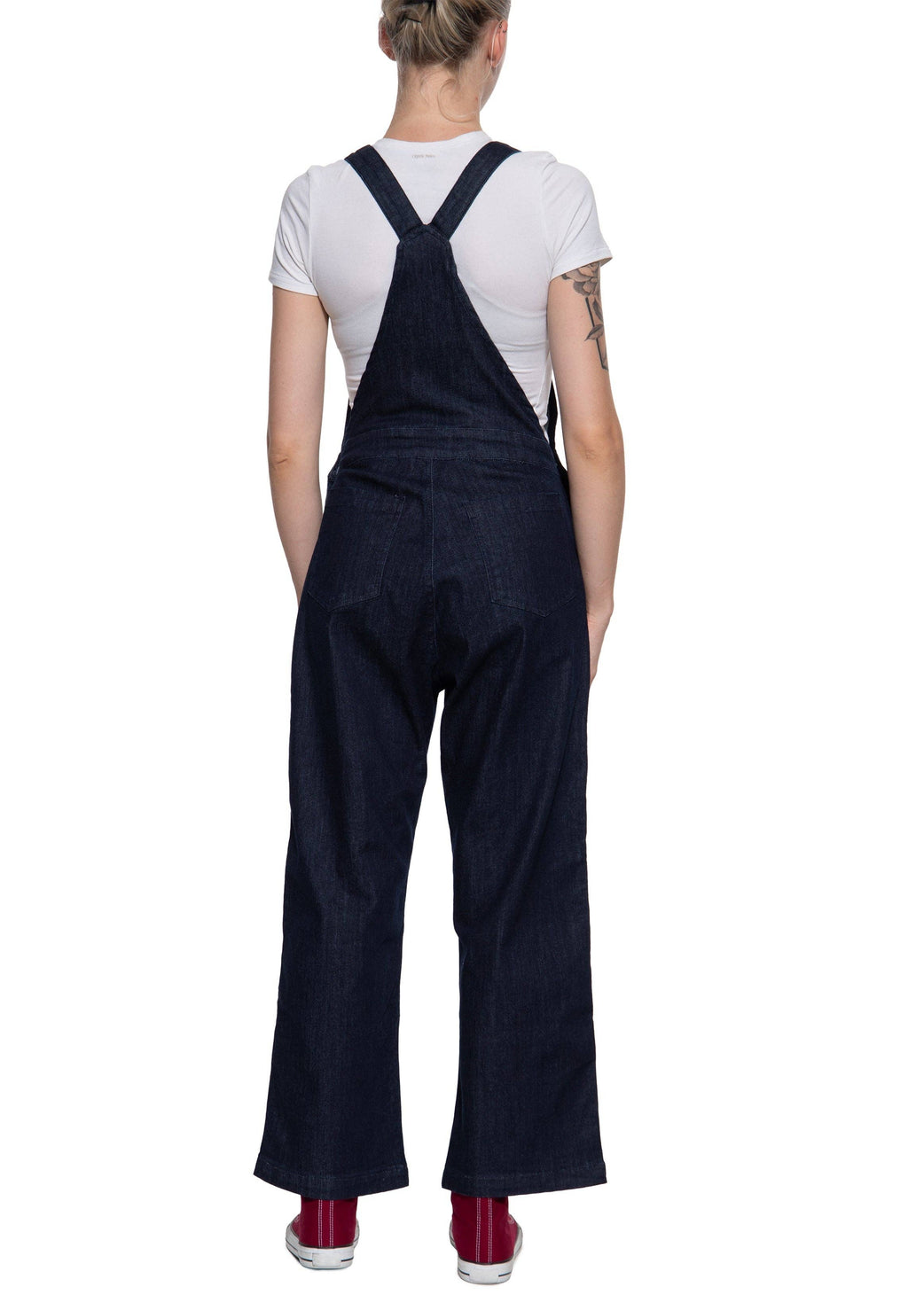 Hängselbyxor: Mörkblå