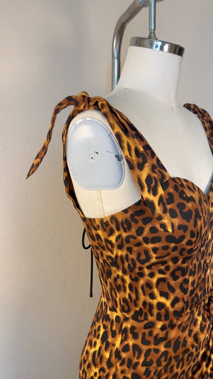 Bora Bora sarongklänning: LEOPARD