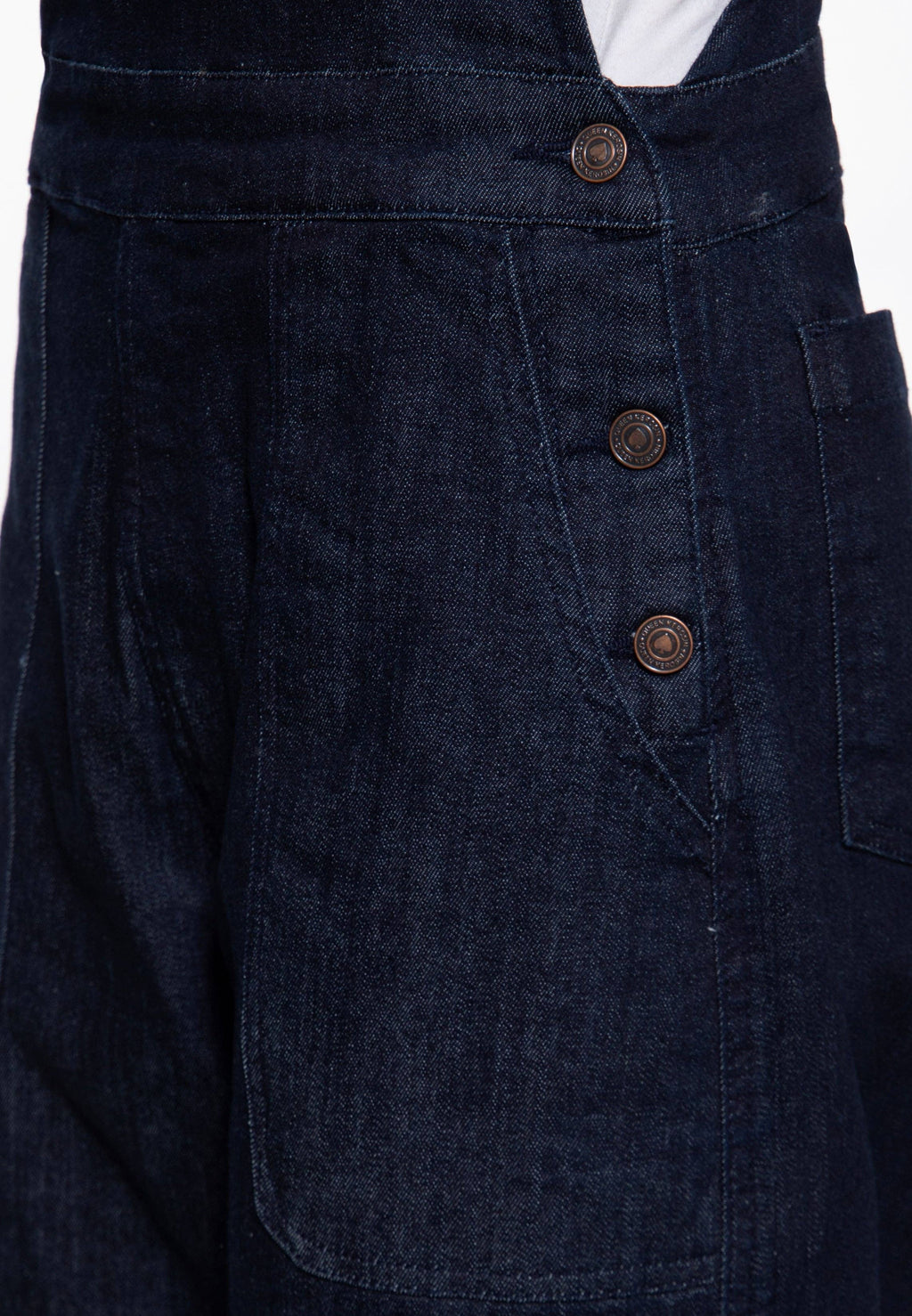 Hängselbyxor: Mörkblå