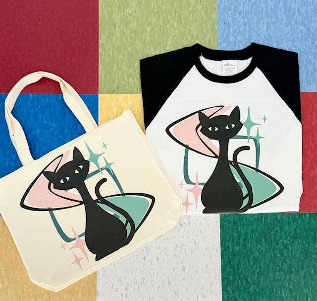 MCM Atomic Bettie Cat  Bär-All Tote