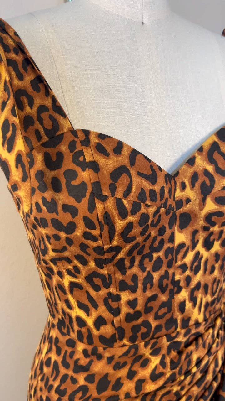 Bora Bora sarongklänning: LEOPARD