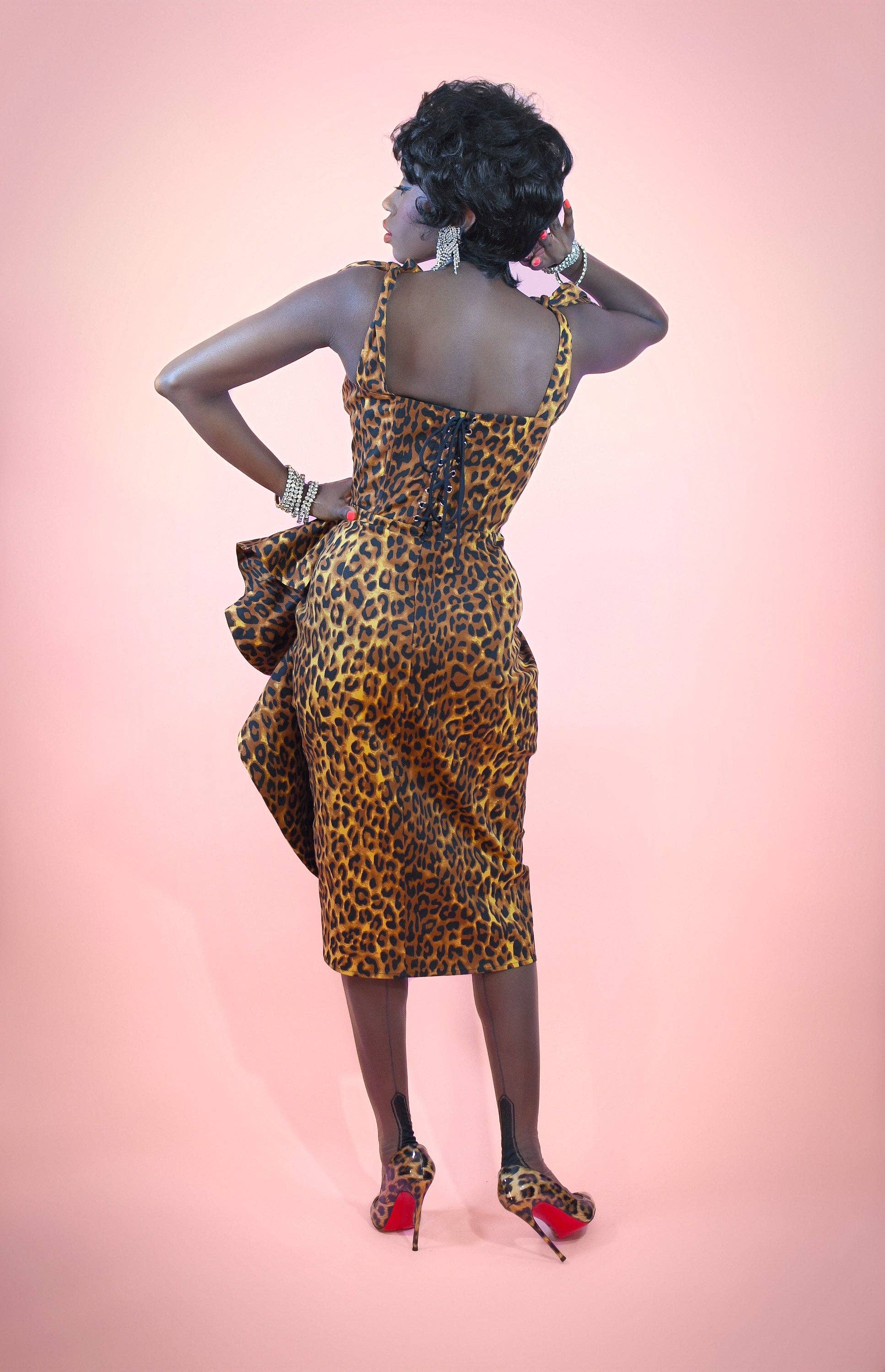 Bora Bora sarongklänning: LEOPARD