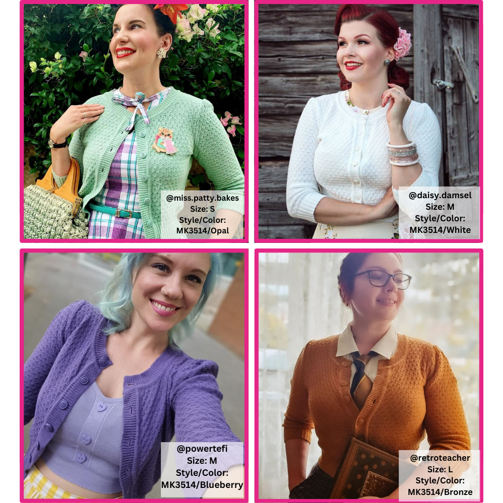 3/4 ärm MAK kofta - 24 olika färger